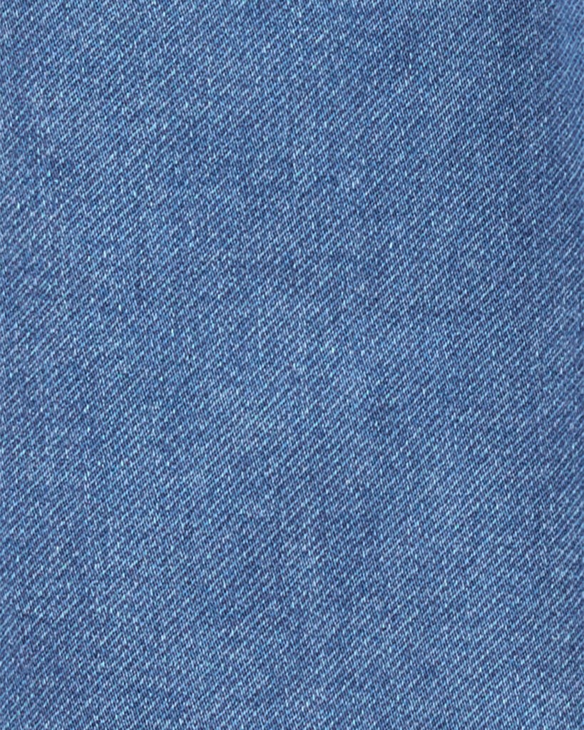 slide 3 of 3, Oshkosh Baby Knit-Like Denim Drawstring Joggers Blue 24M, 1 ct