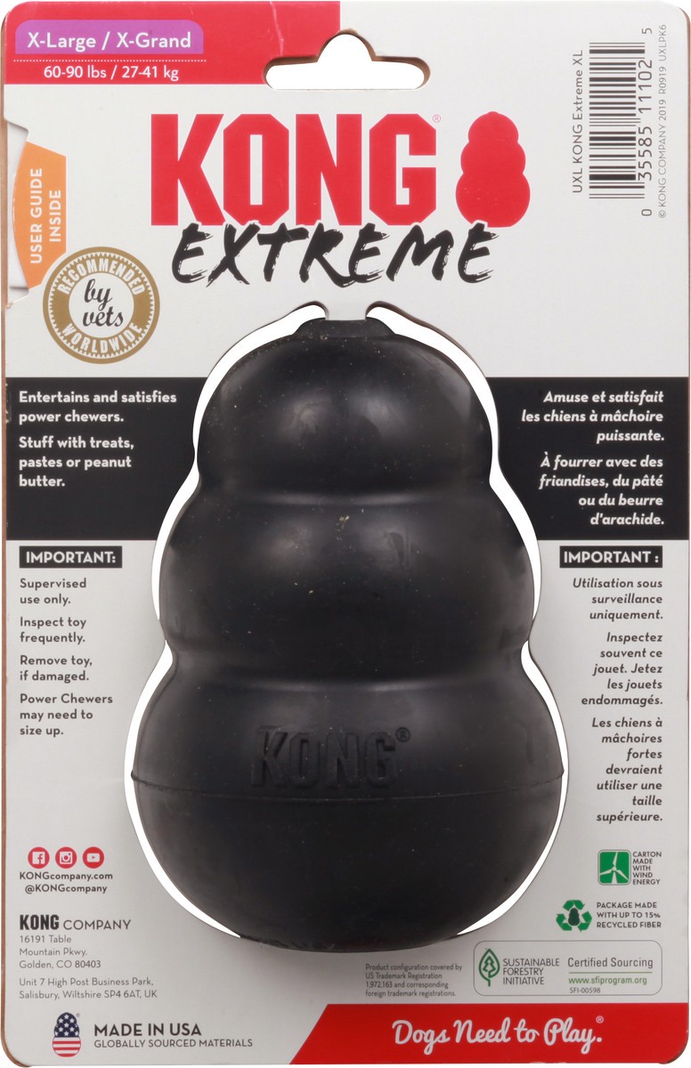 slide 8 of 9, KONG Extreme Dog Toy XL, 1 ct