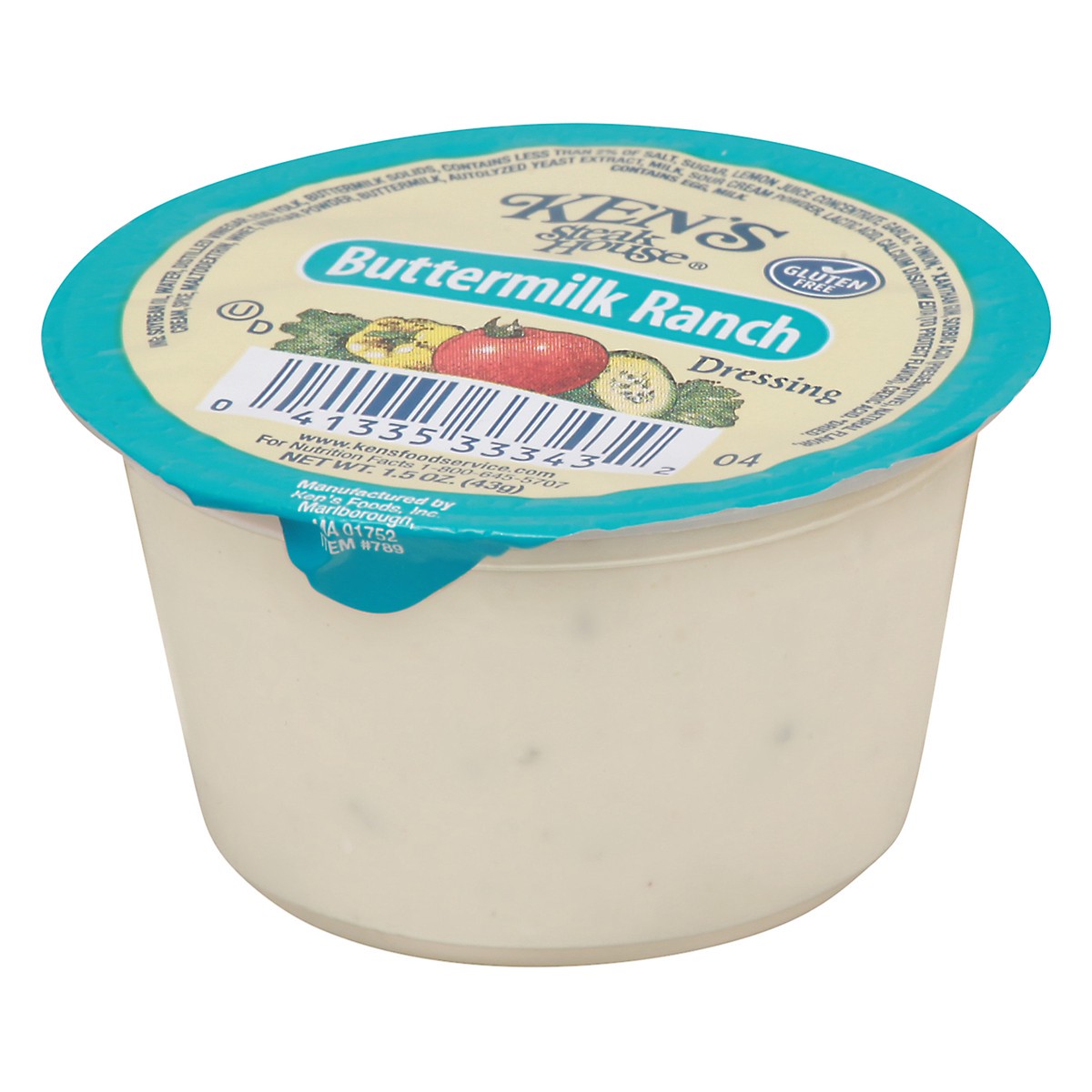 slide 11 of 11, Ken's Steak House Kens Ranch Dressing Cup - 1.5 oz, 1.5 oz
