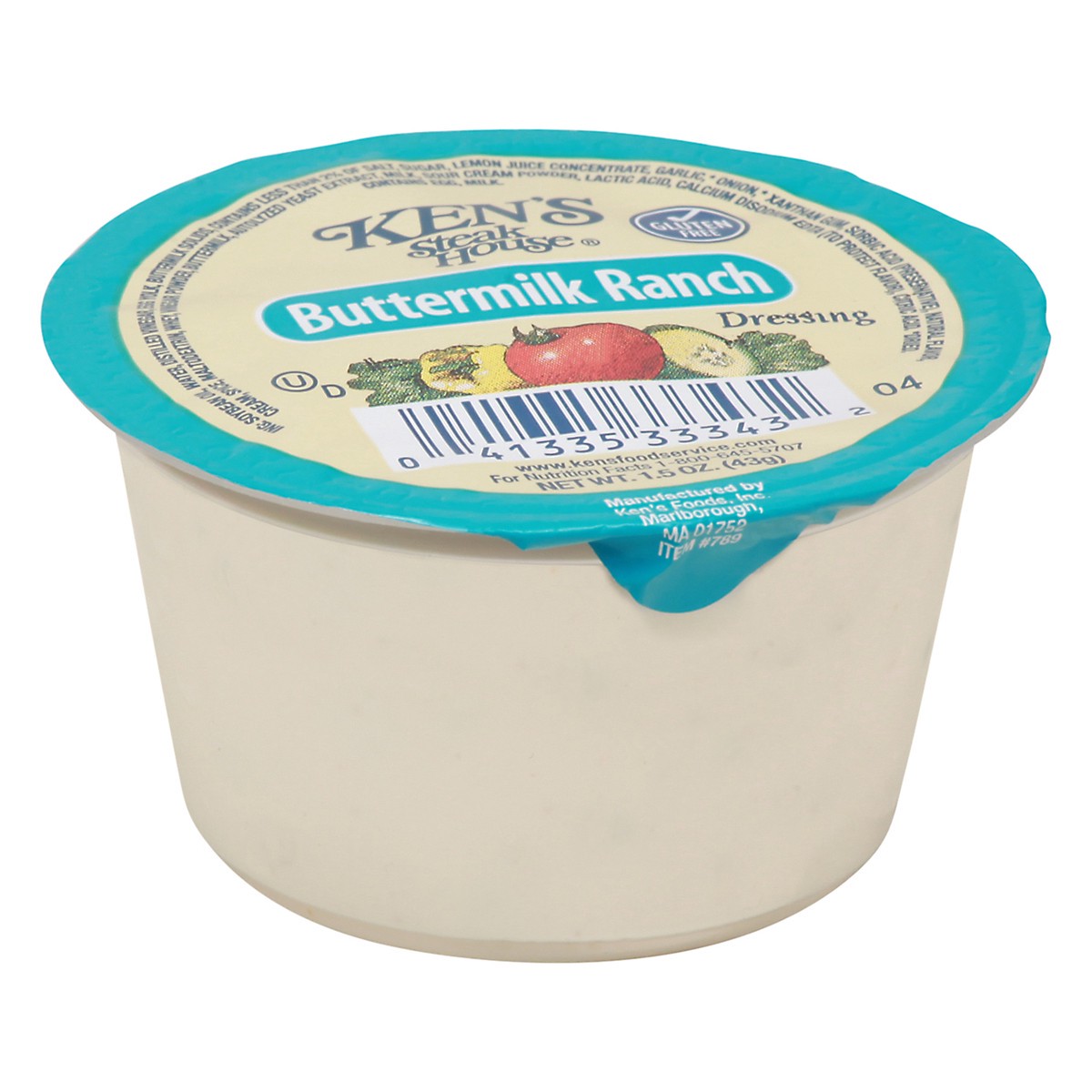 slide 2 of 11, Ken's Steak House Kens Ranch Dressing Cup - 1.5 oz, 1.5 oz