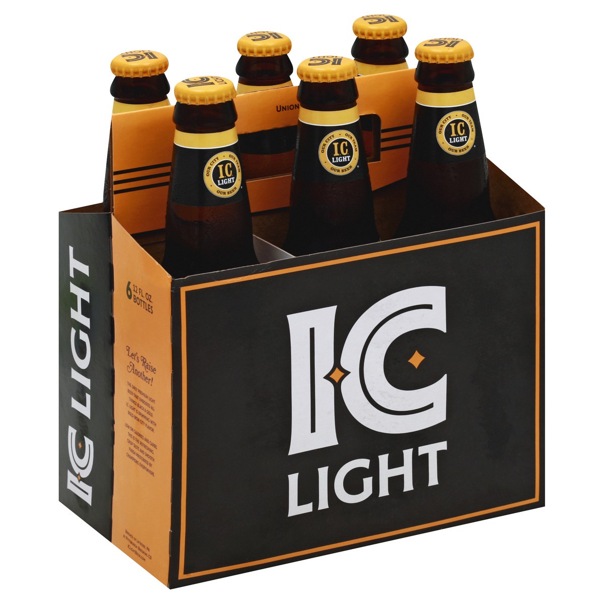 slide 5 of 5, I.C. Light Beer 6 ea, 12 oz