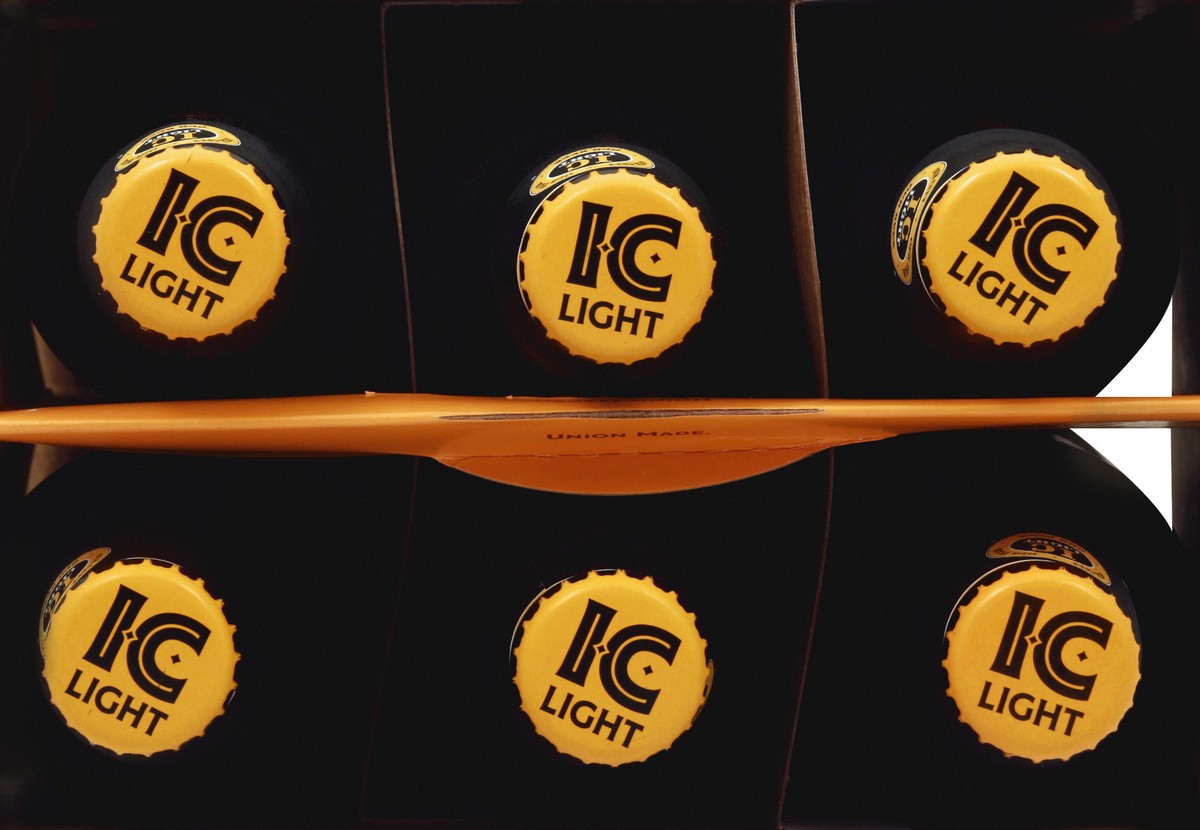 slide 4 of 5, I.C. Light Beer 6 ea, 12 oz