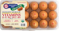 Eggland's Best 100% USDA Organic Certified Large Brown Eggs
