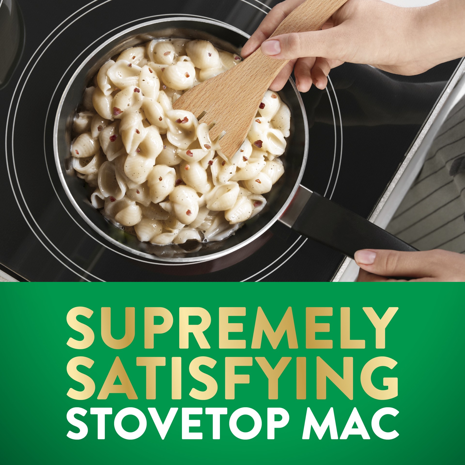 slide 4 of 7, Stouffer's Supreme Hidden Valley, Bacon Ranch Shells and Cheese, Stovetop Mac and Cheese, 12 oz