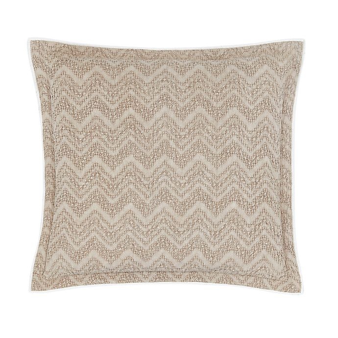 slide 1 of 1, Croscill Grace Square Throw Pillow - Taupe, 18 in