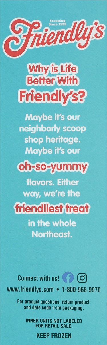 slide 3 of 9, Friendly's Fudge-a-licious Fudge Bar, 6 ct; 2.75 fl oz