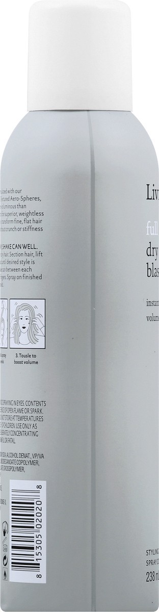 slide 7 of 9, Living Proof Full Dry Volume Blast Hairspray 238 ml, 7.5 oz