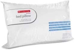 Everyday Living Microfiber Bed Pillow - Standard/Queen - White