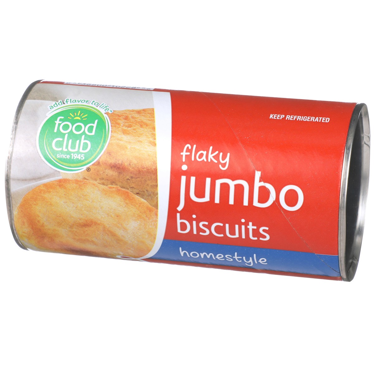 slide 3 of 9, Food Club Biscuits Jumbo Flaky Homestyle, 16 oz