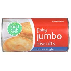 Food Club Biscuits Jumbo Flaky Homestyle