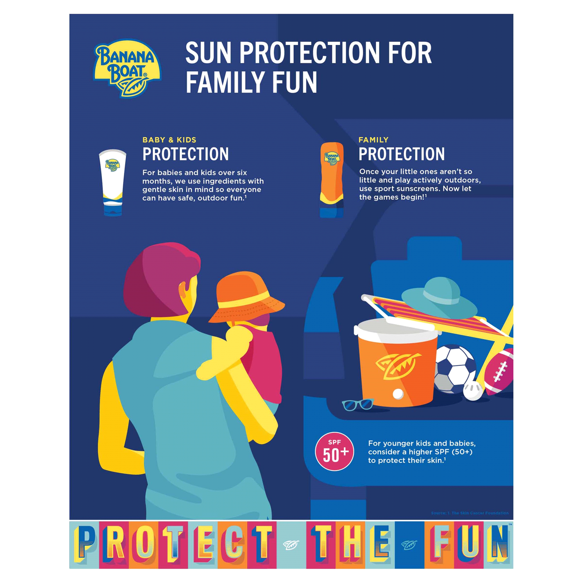 slide 3 of 29, Banana Boat Kids Alcohol-Free Tear-Free Sting-Free Clear Spray Sunscreen Broad Spectrum SPF 50 - 6 Ounces, 6 oz