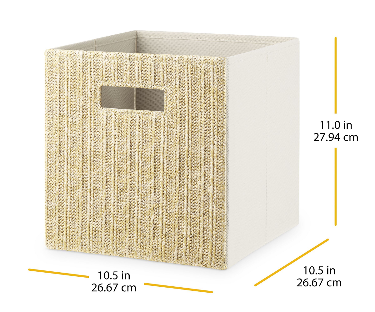 slide 2 of 9, Whitmor Fabric Storage Cube 1 Each, 1 ct