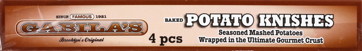 slide 6 of 6, Gabila's Potato Knishes, 16 oz