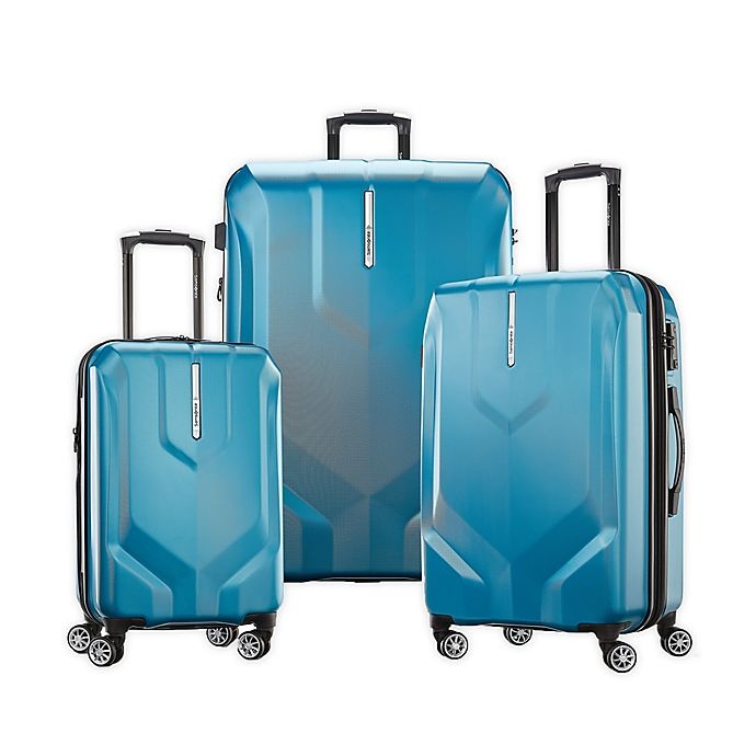 slide 1 of 3, Samsonite Opto PC 2 Hardside Spinner Luggage Set - Turquoise, 3 ct