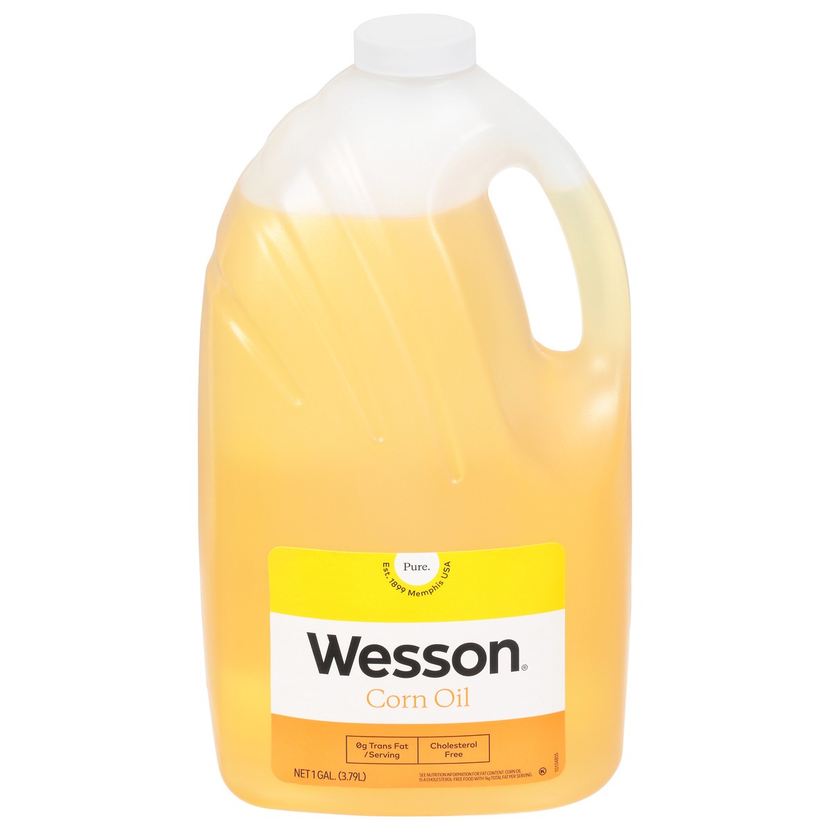 slide 1 of 2, Wesson Corn Oil 1 gal, 1 gal