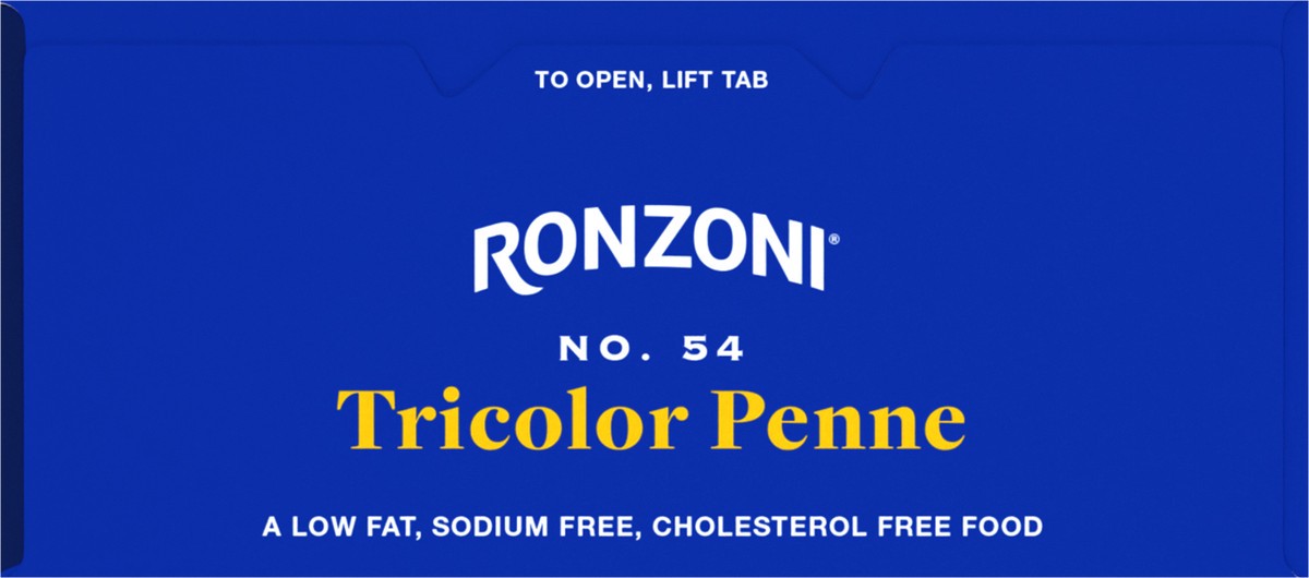 slide 7 of 9, Ronzoni Tricolor Penne, 12 oz