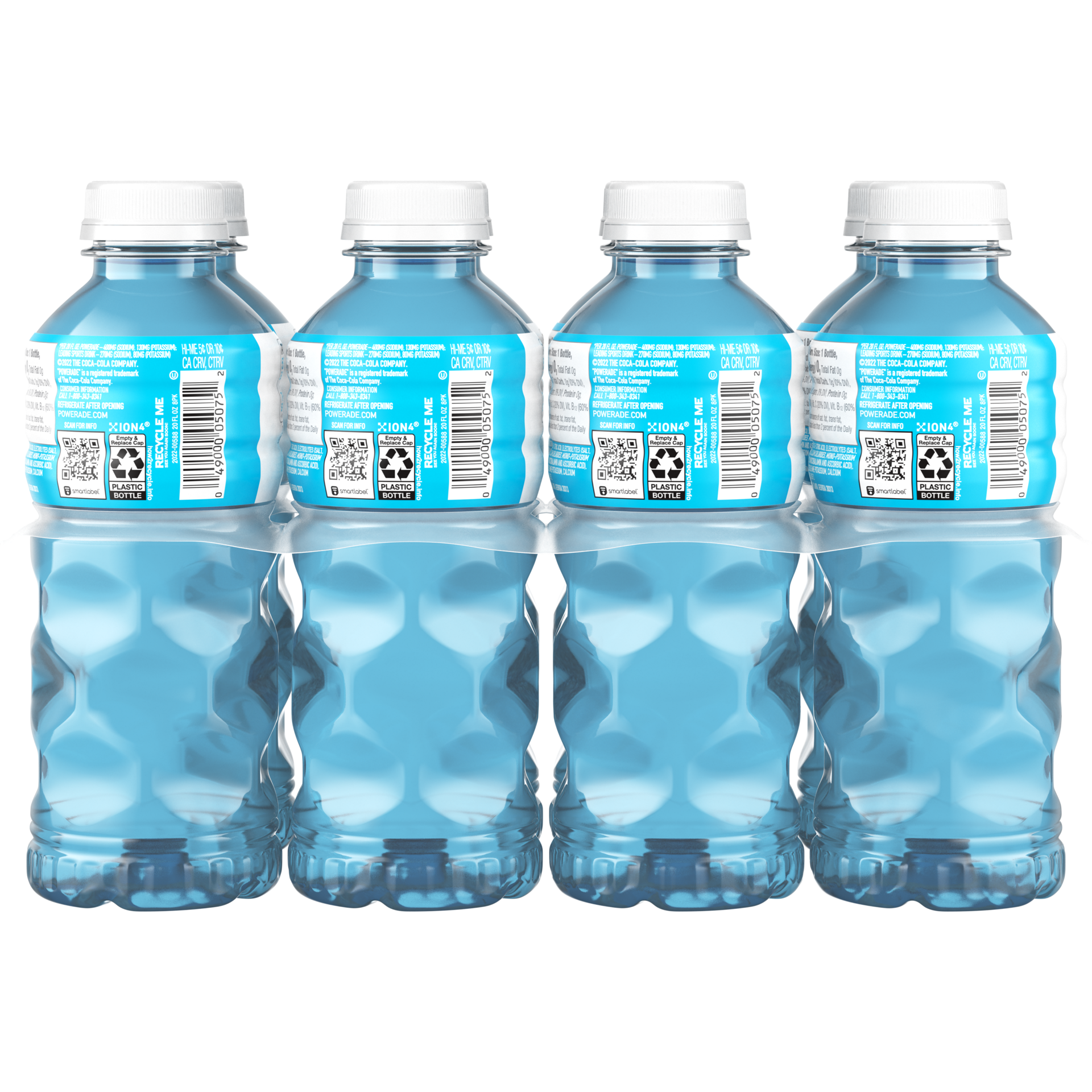 slide 3 of 5, POWERADE ZERO Mixed Berry Sports Drink- 8 ct; 20 fl oz , 8 ct; 20 fl oz