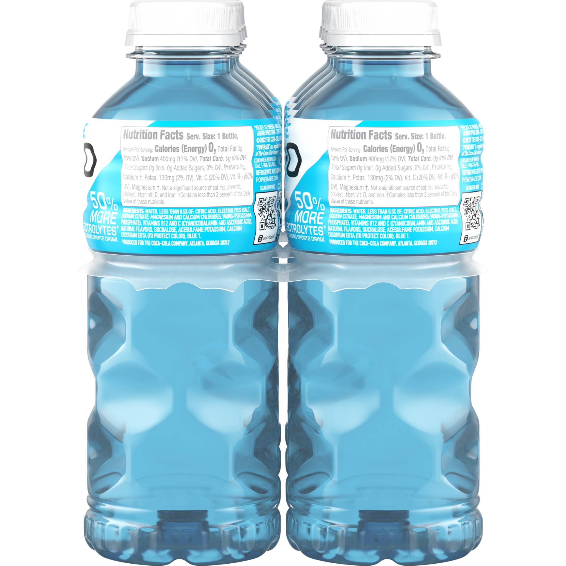 slide 4 of 5, POWERADE ZERO Mixed Berry Sports Drink- 8 ct; 20 fl oz , 8 ct; 20 fl oz