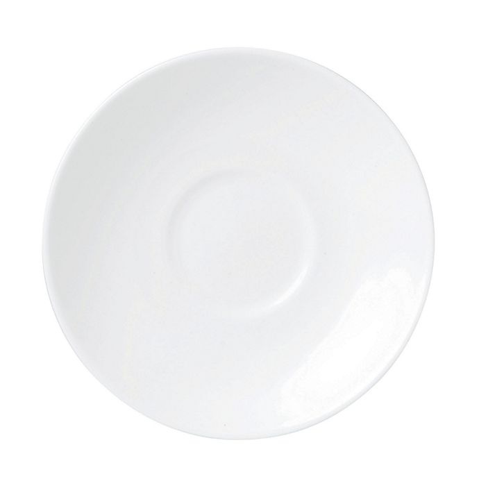 slide 1 of 1, Wedgwood White Saucer, 1 ct