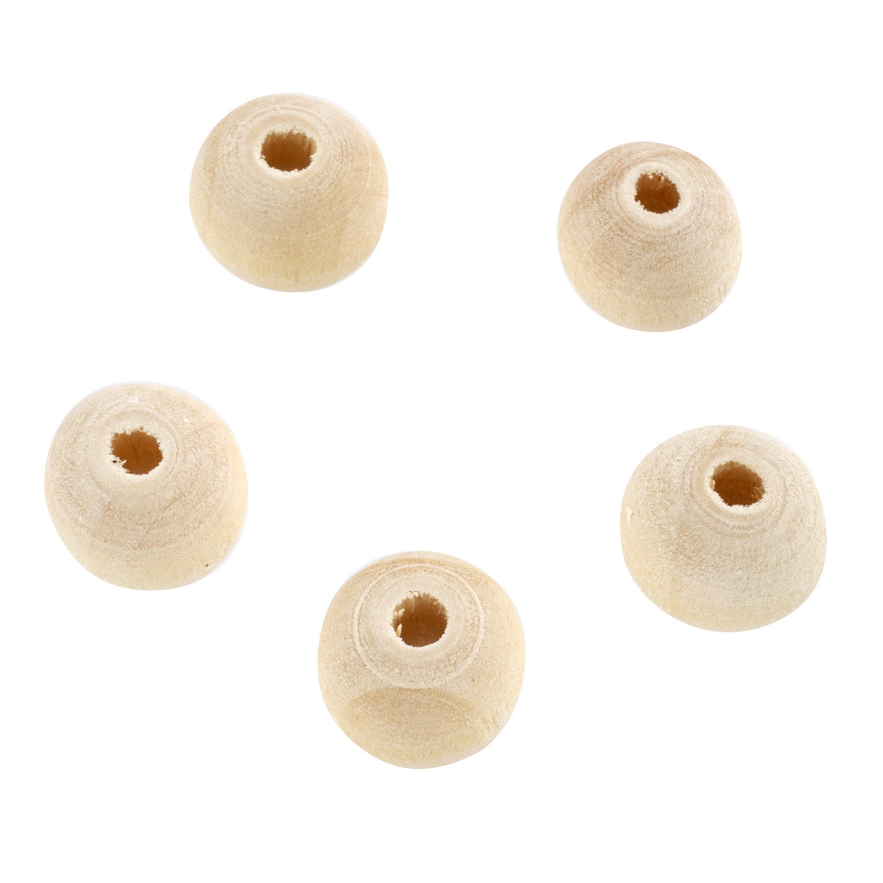 slide 2 of 3, Wood Round Craft Beads, 11mm By Bead Landing, 11mm