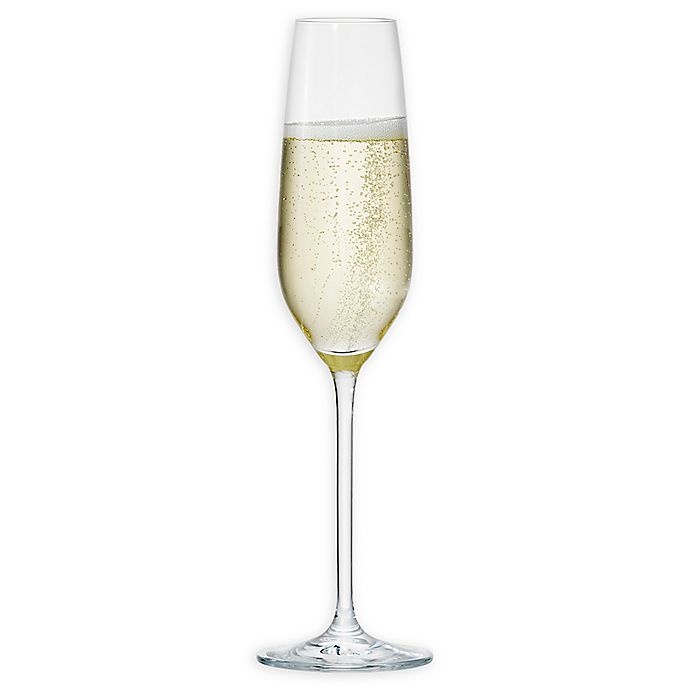 slide 1 of 7, Fortessa Trilliant Champagne Flutes, 4 ct