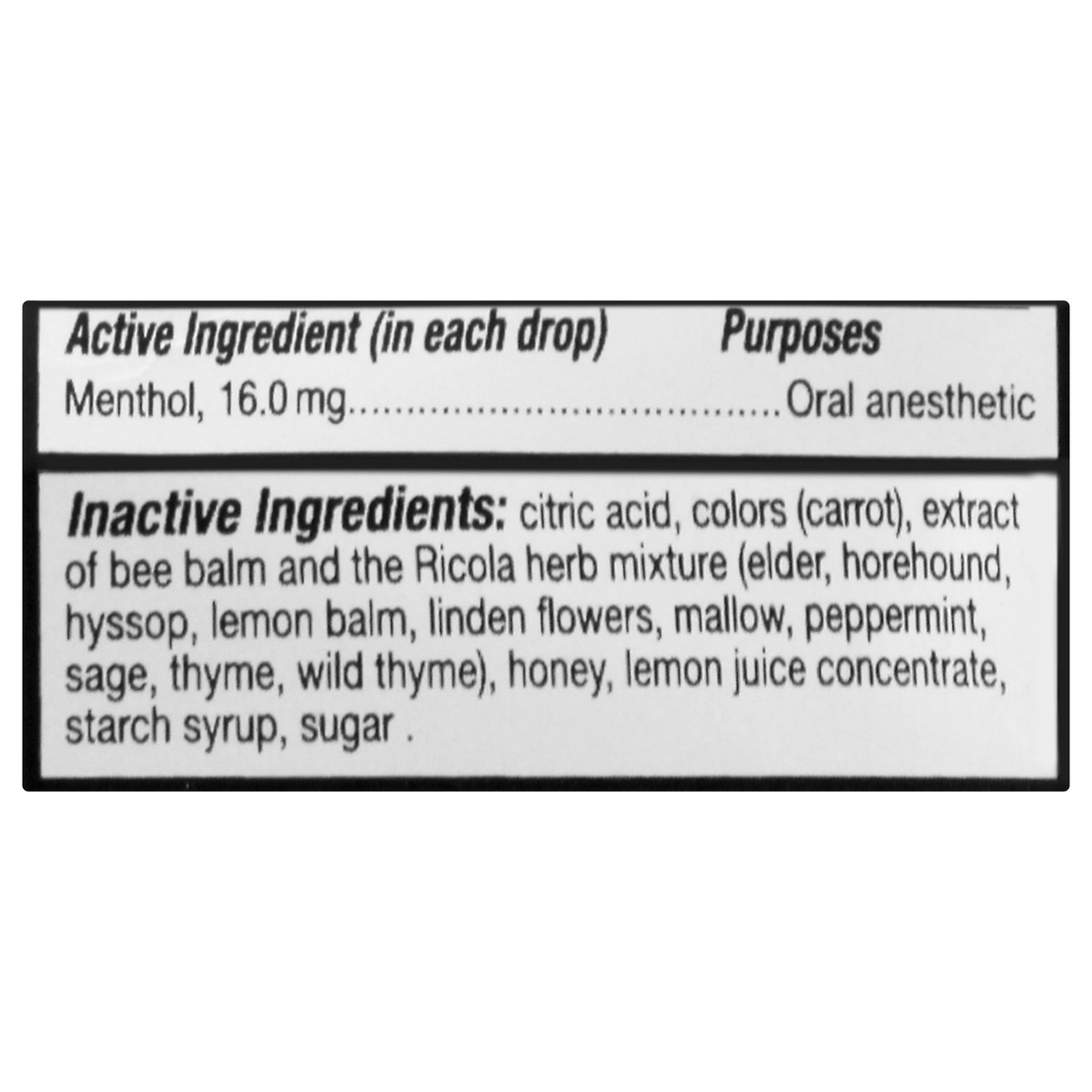 slide 5 of 11, Ricola Lemon Cool Relief Drops, 19 ct