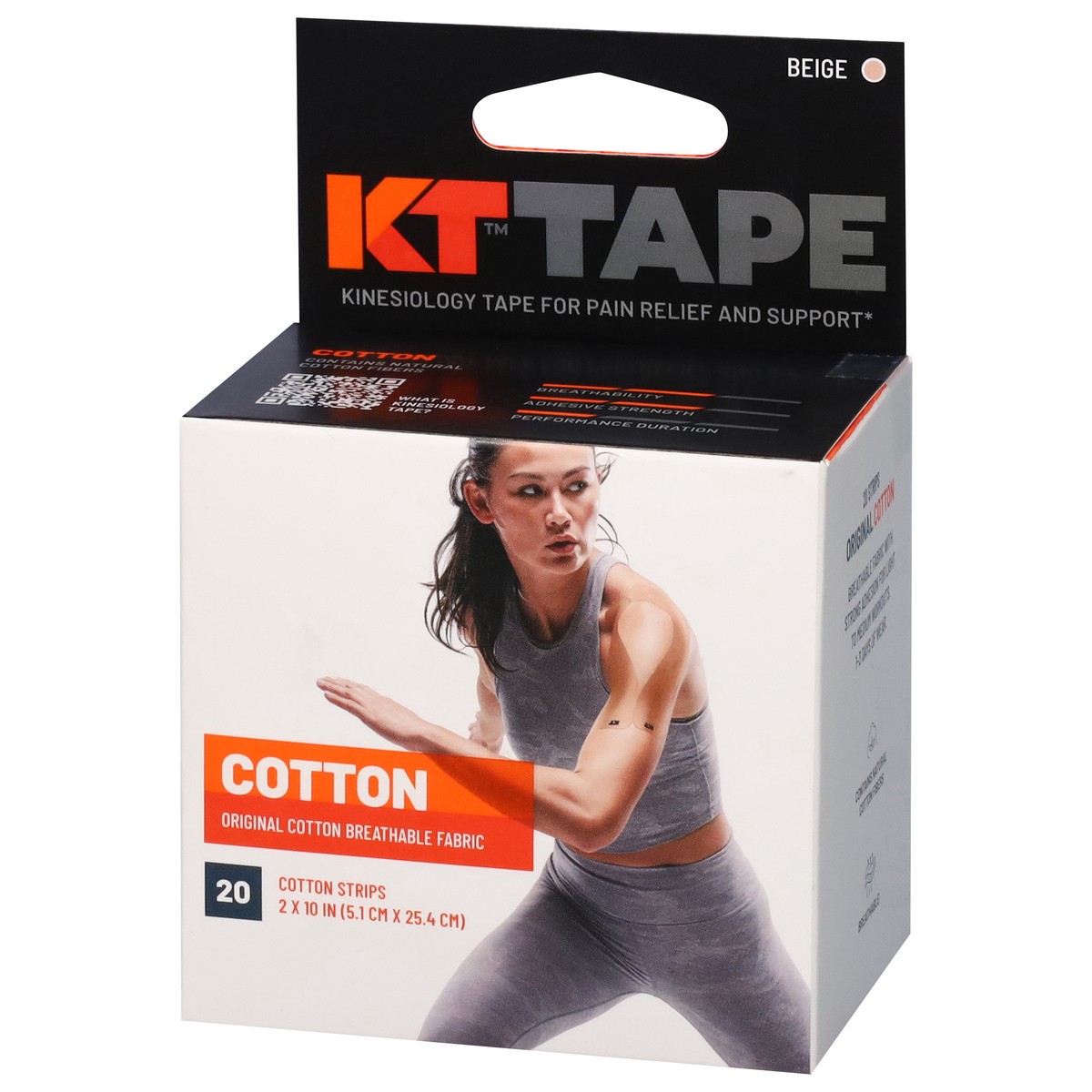 slide 3 of 14, KT Tape Biege Cotton Kinesiology Tape 20 ea, 20 ct