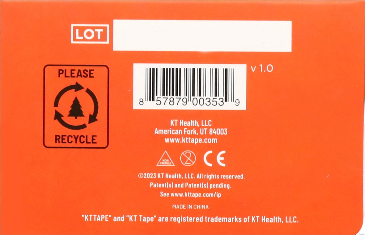 slide 10 of 14, KT Tape Biege Cotton Kinesiology Tape 20 ea, 20 ct
