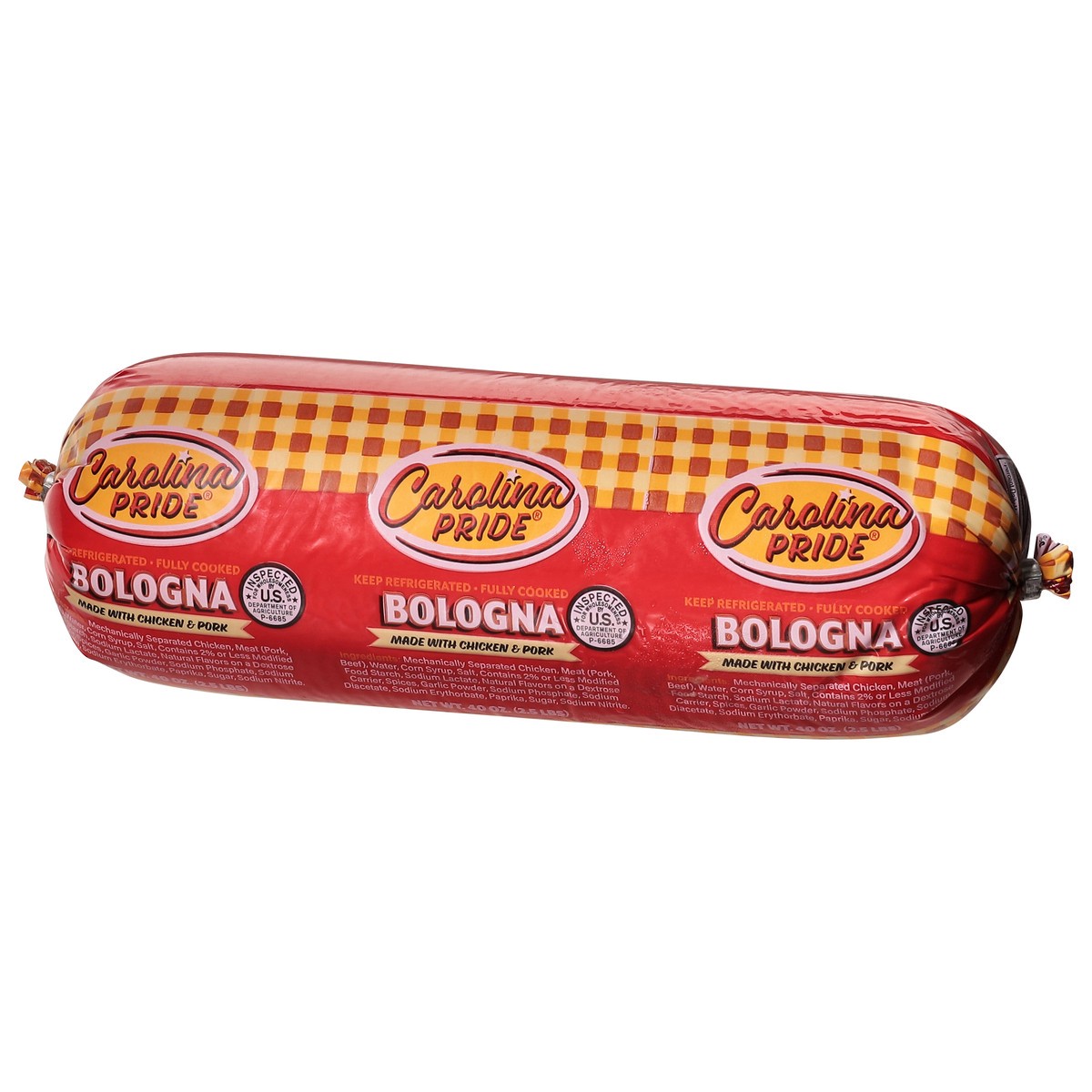 slide 2 of 4, Carolina Pride Bologna 40 oz, 40 oz