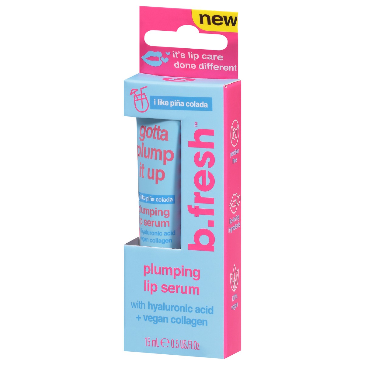 slide 7 of 13, b.fresh Gotta Plump It Up Plumping Lip Serum 0.5 fl oz, 0.5 fl oz
