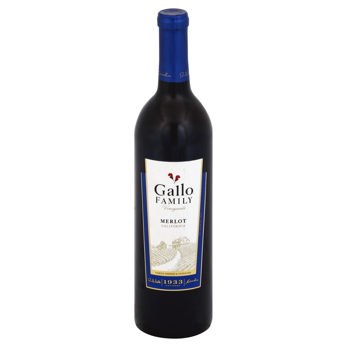 slide 3 of 4, Gallo Family Merlot 750 ml, 750 ml