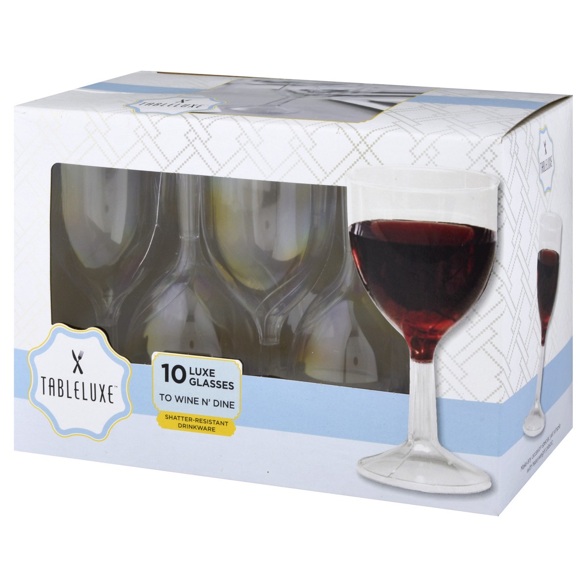 slide 5 of 8, Masterpiece Tableluxe Wine Glasses, 10 ct