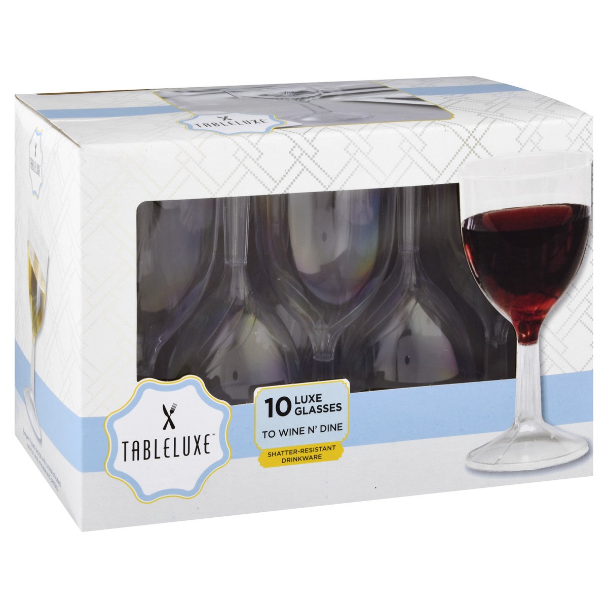 slide 7 of 8, Masterpiece Tableluxe Wine Glasses, 10 ct