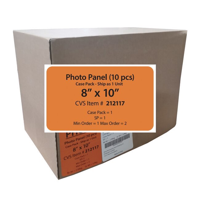 slide 1 of 1, CVS PHOTO Photo Panel 8X10 Case, 1ca