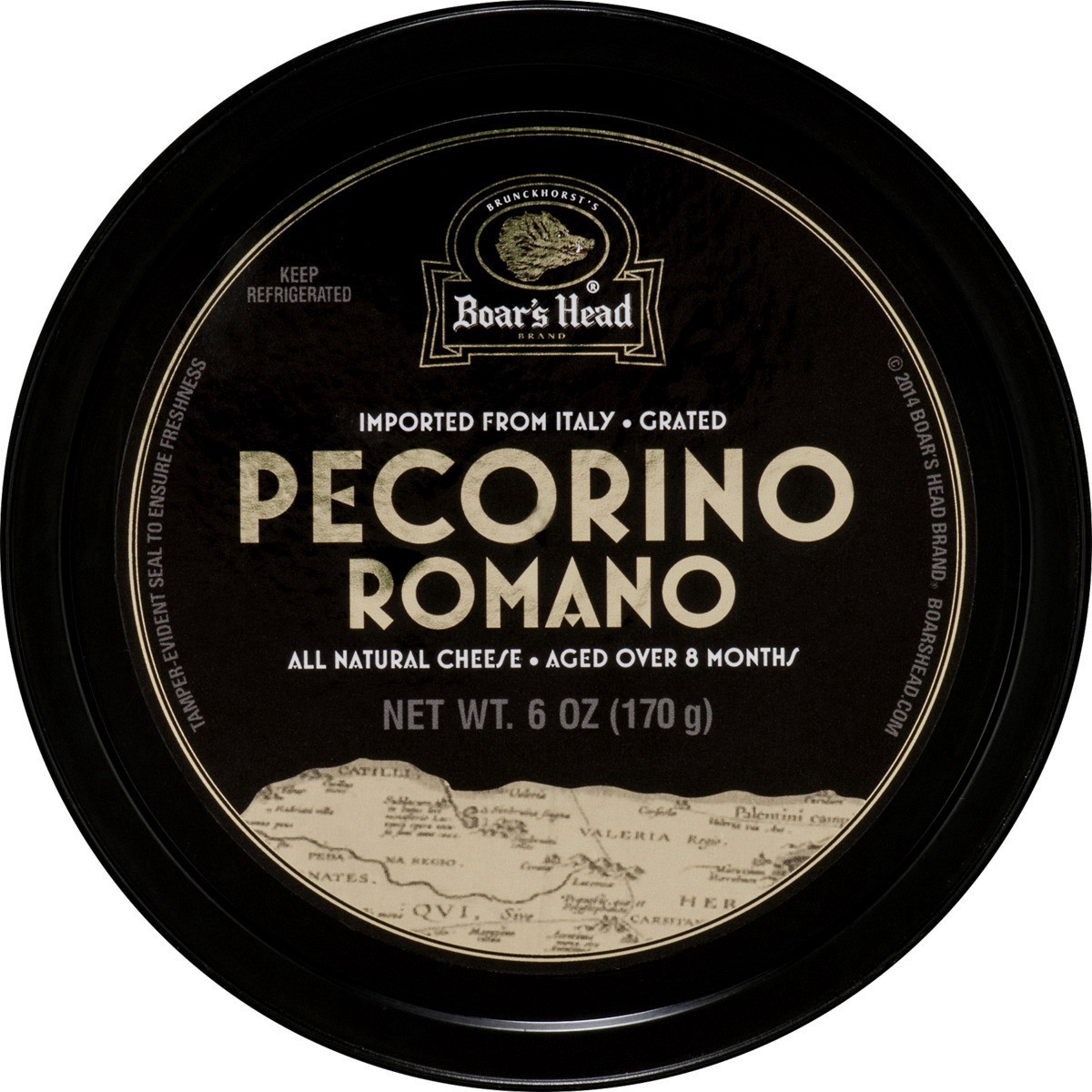 slide 4 of 7, Boar's Head Pecorino Romano Cheese, 6 oz