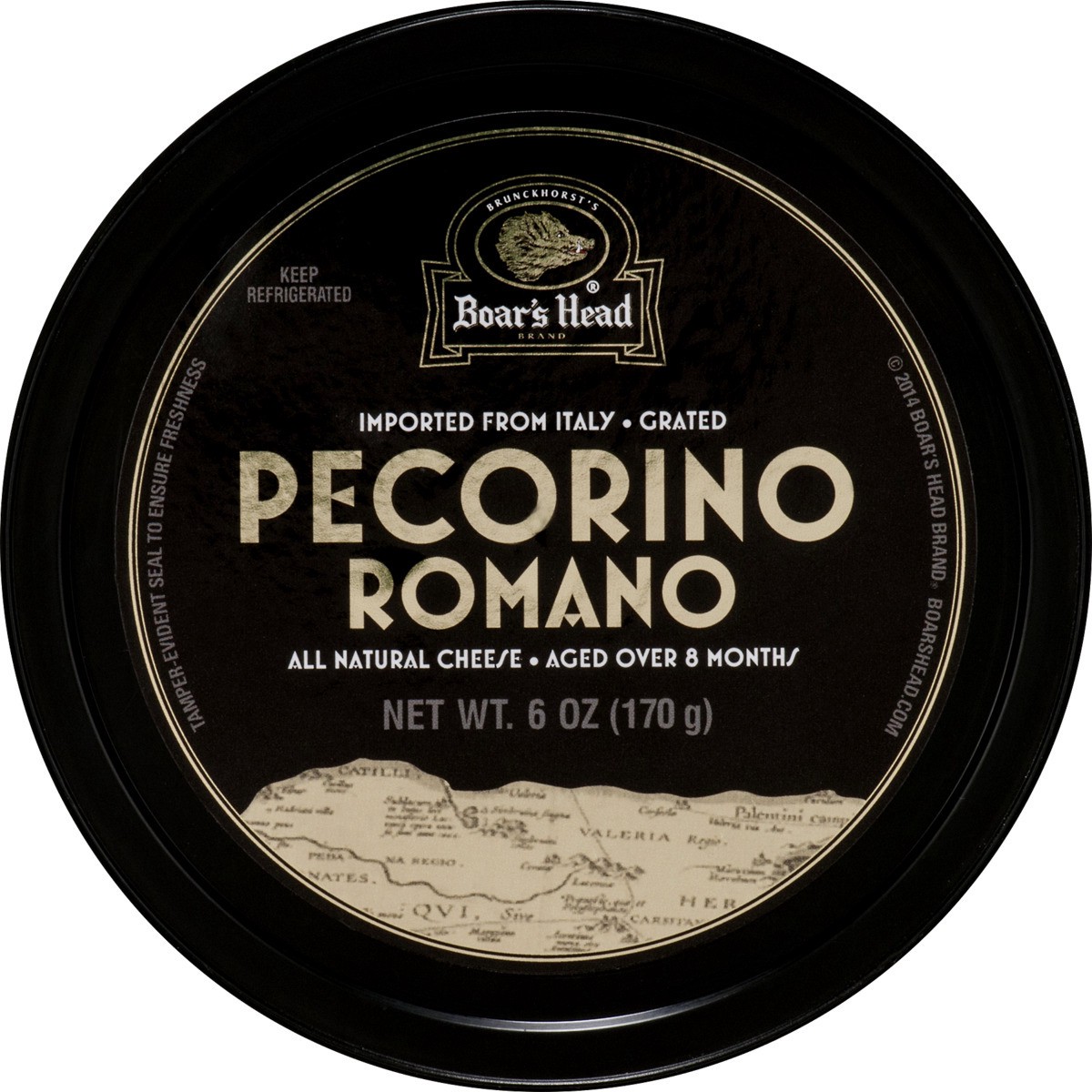 slide 5 of 7, Boar's Head Boars Head Cheese Grated Peccorino Romano, 6 oz