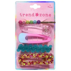 Trend Zone Assorted Shape & Finish Bobby & Salon Hair Clips