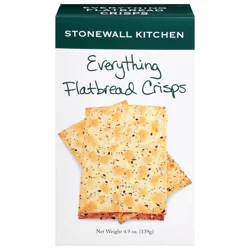 Stonewall Kitchen Everything Flatbread Crisps 4.9 oz