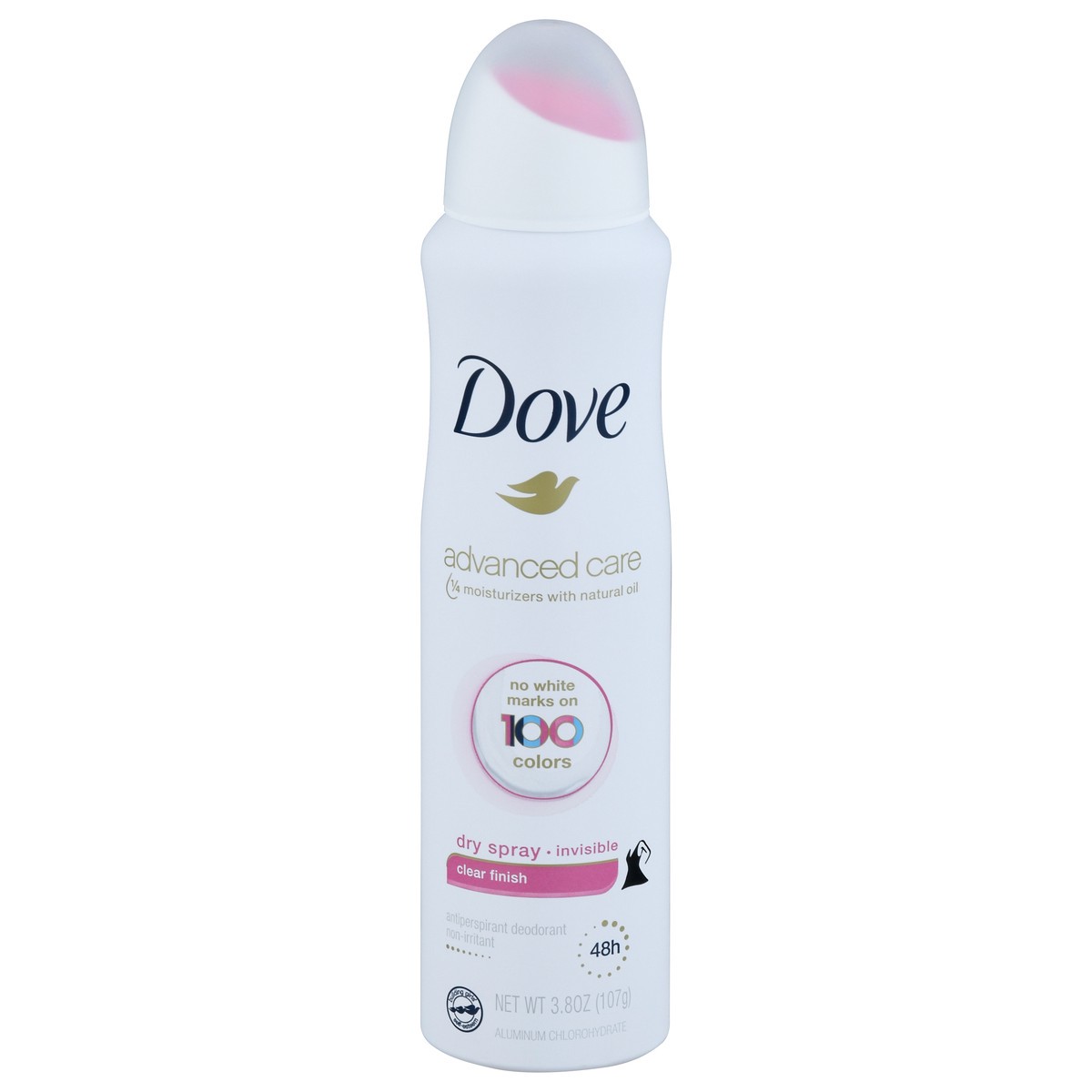 slide 1 of 9, Dove Bc Invisible Dry Spray Deodorant, 3.8 oz