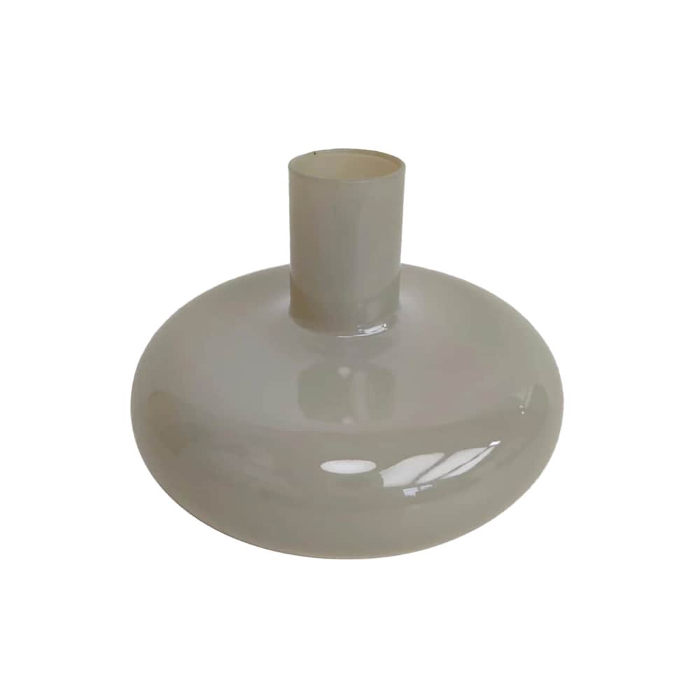 slide 1 of 1, SDS for HD Designs 4-Inch Glass Taper Candle Holder - Beige, 1 ct