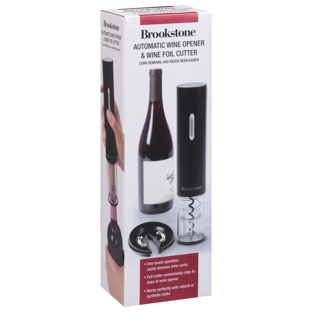 slide 2 of 9, Brookstone Auto Wine Opener, 1 ct