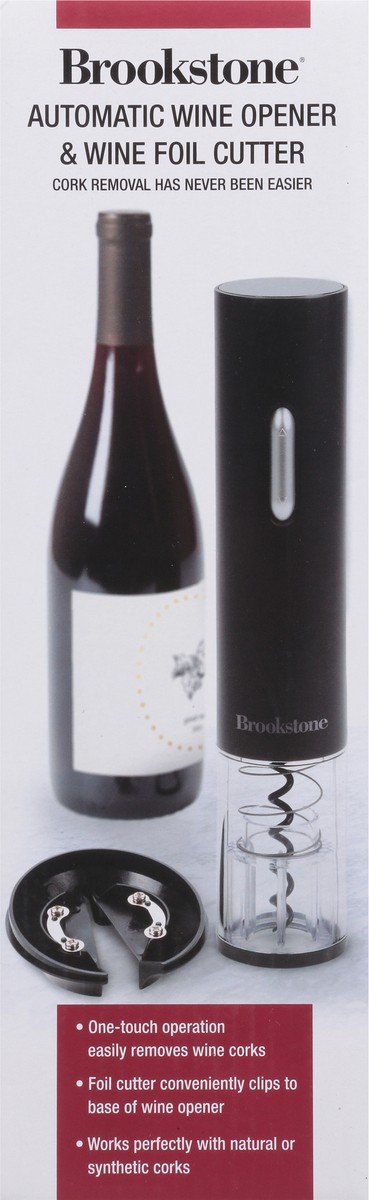 slide 6 of 9, Brookstone Auto Wine Opener, 1 ct