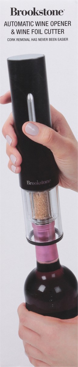 slide 7 of 9, Brookstone Auto Wine Opener, 1 ct