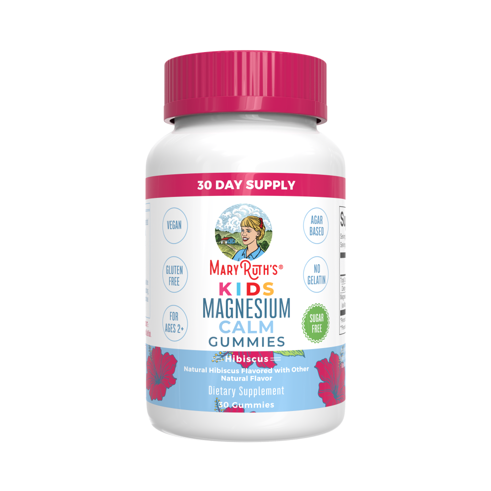 slide 4 of 16, MaryRuth's Sugar Free Calm Kids Hibiscus Magnesium 30 Gummies, 30 ct