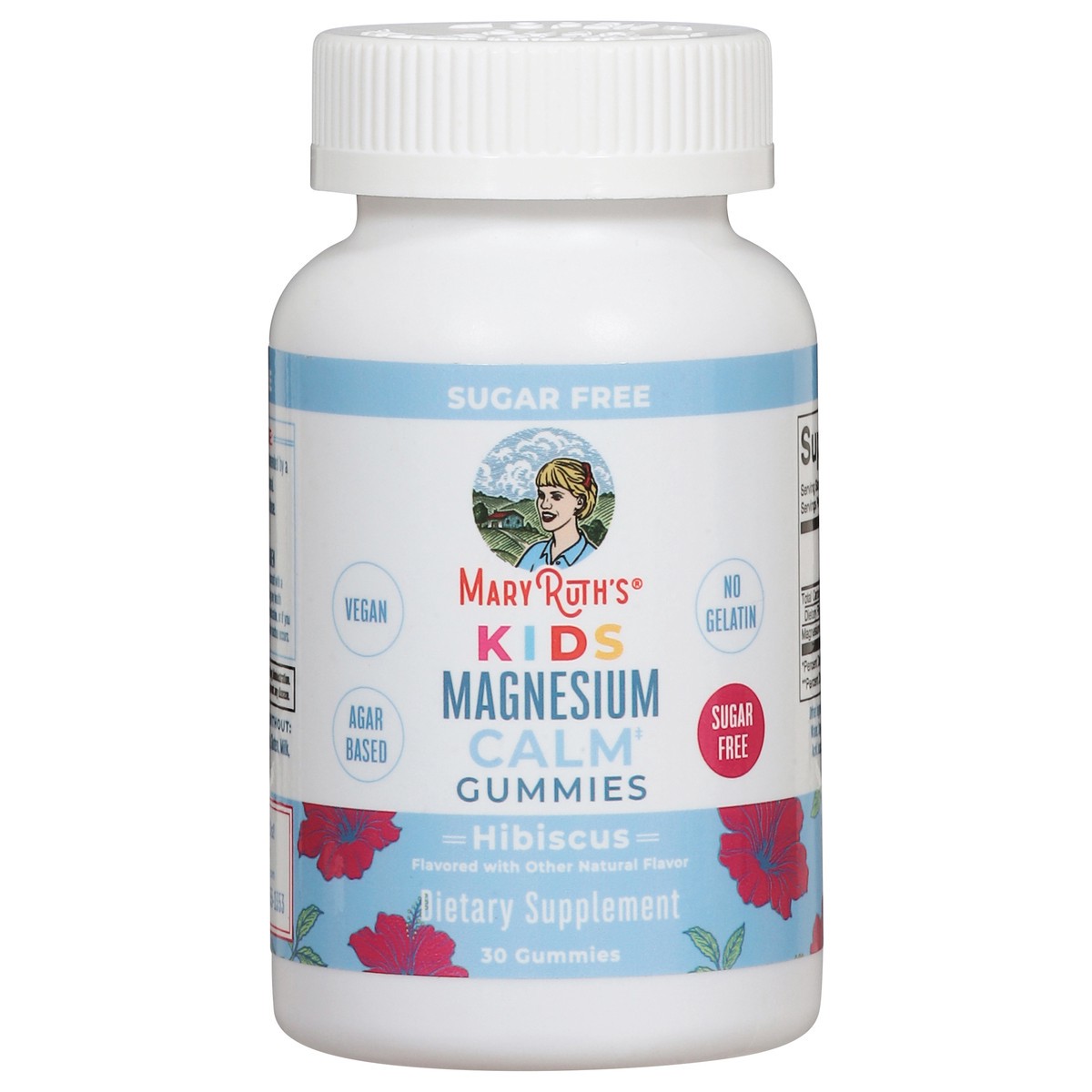 slide 6 of 16, MaryRuth's Sugar Free Calm Kids Hibiscus Magnesium 30 Gummies, 30 ct