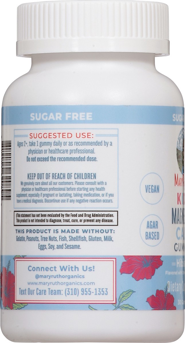 slide 13 of 16, MaryRuth's Sugar Free Calm Kids Hibiscus Magnesium 30 Gummies, 30 ct