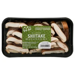 To-Jo Sliced Shiitake Mushrooms 10 oz