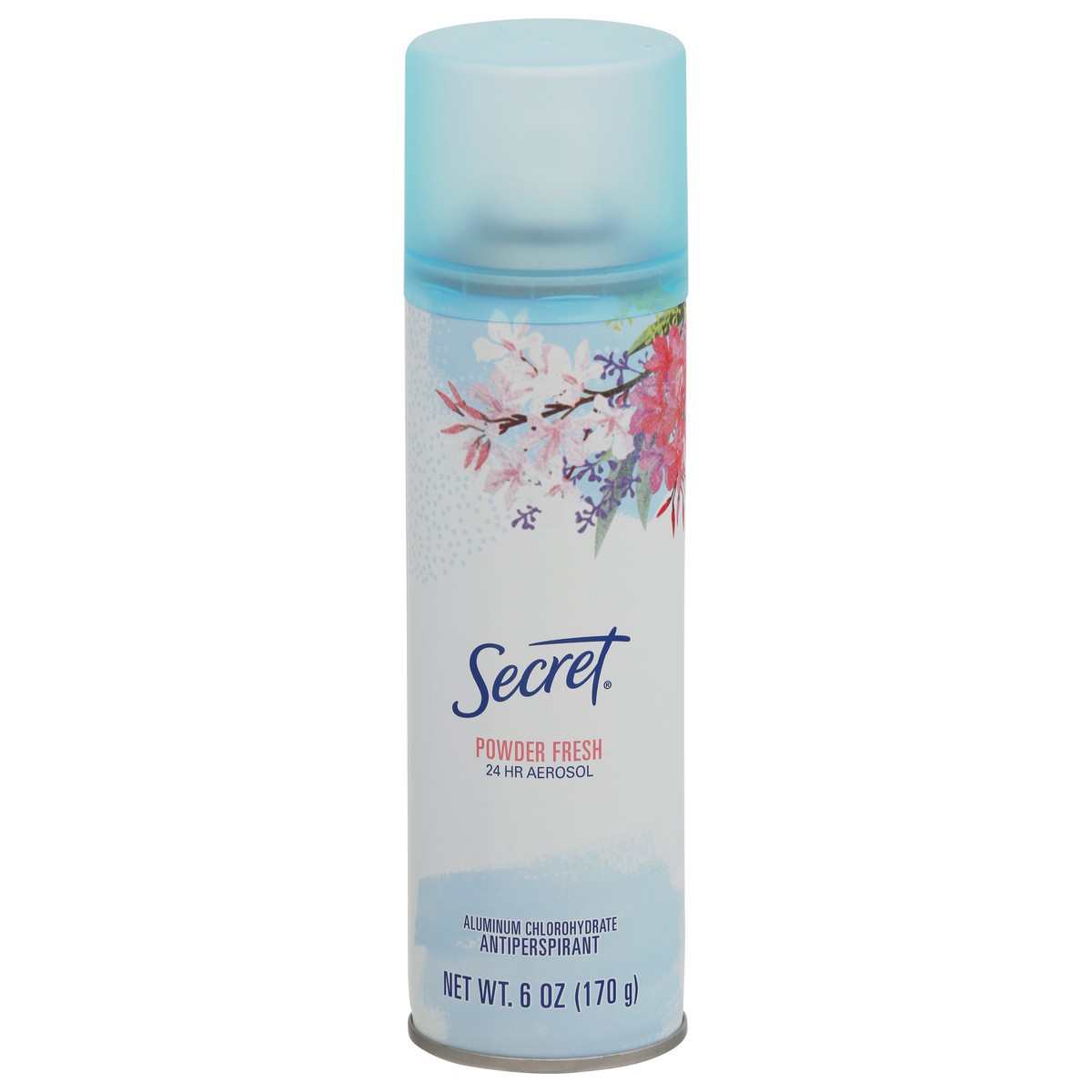 slide 6 of 10, Secret Aerosol Antiperspirant and Deodorant, Powder Fresh, 6 fl oz, 6 oz