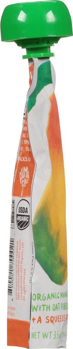 slide 13 of 13, Pumpkin Tree Organic Mango Puree with Oat Fiber & Seeds 3.5 oz, 1 ct