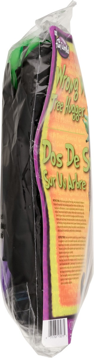 slide 8 of 9, Fun World 36" Wrong Way Witch Tree Hugger Decor, 1 ct